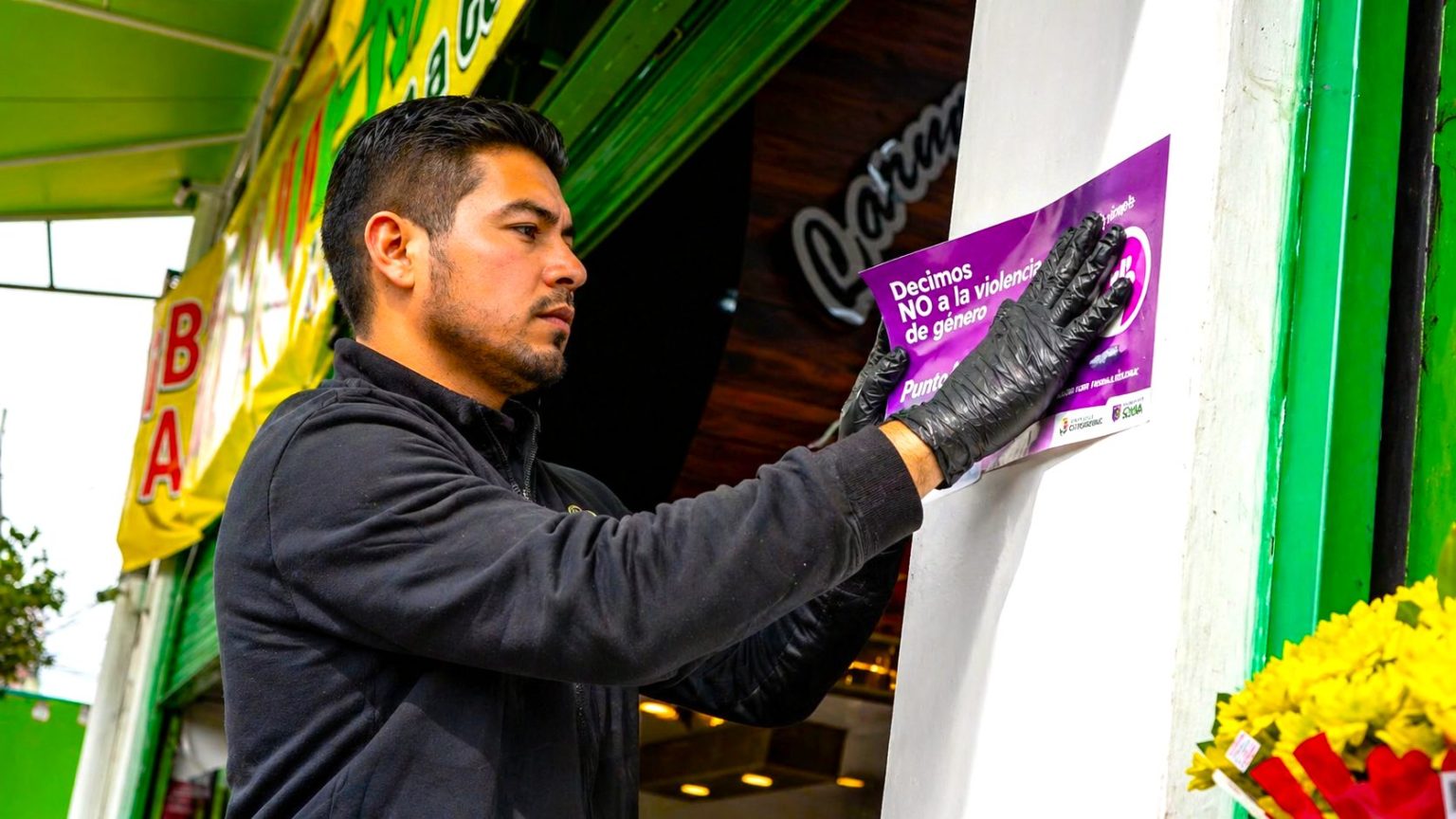 Chia activa red de Puntos Purpura comercios y transporte operan como refugios inmediatos para mujeres en riesgo1