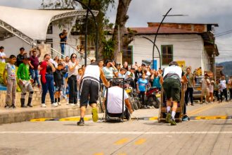 Gachala convirtio la calle en escenario de encuentro asi se vivieron los Juegos Tradicionales 1