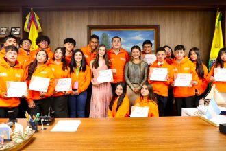 Jovenes toman la voceria en Chia asi empezo el nuevo Consejo Municipal Estudiantil 20261