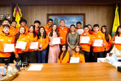 Jovenes toman la voceria en Chia asi empezo el nuevo Consejo Municipal Estudiantil 20261