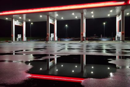 empty gas station with no cars people and staff a 2026 03 19 22 45 06 utc