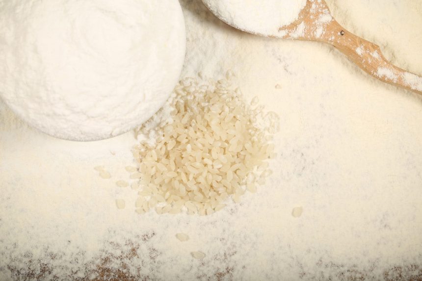 flour from rice lies on the table 2026 04 15 05 35 47 utc