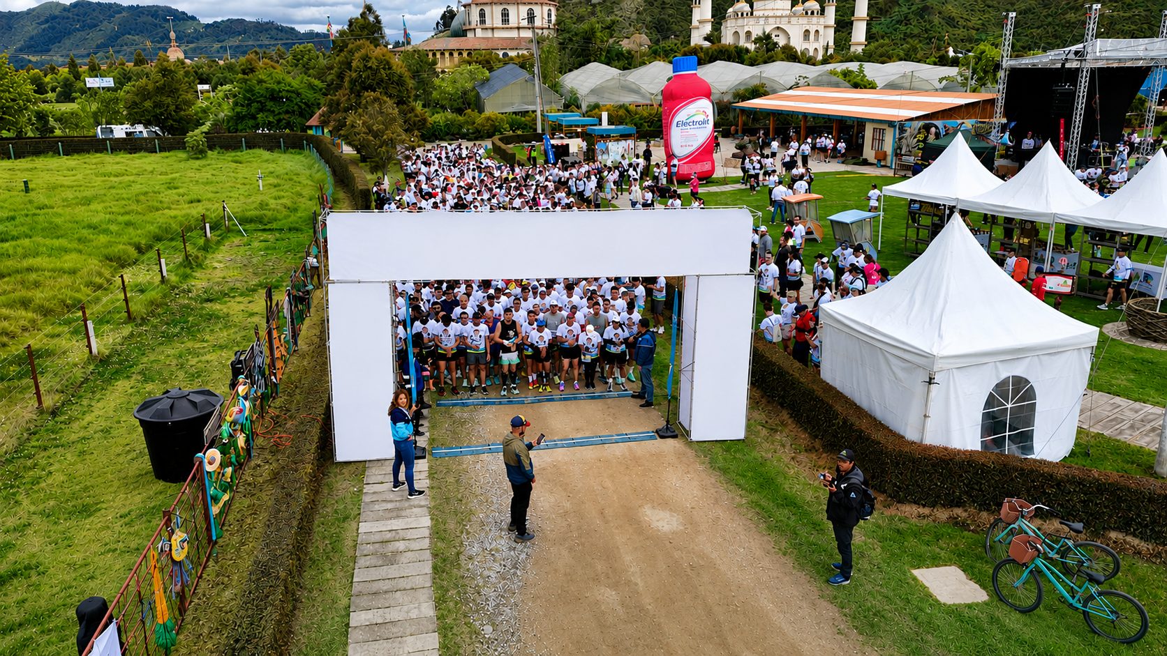 Carrera Rio Bogota unio deporte y restauracion ambiental con siembra de arboles en Cundinamarca1