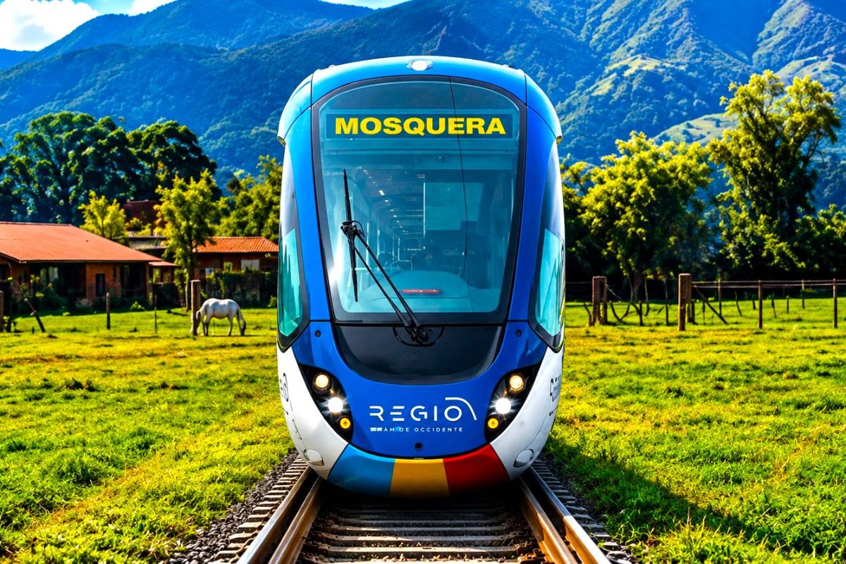 Cierres en la glorieta de Mosquera por obras del RegioTram generarian cambios en la movilidad durante cuatro meses