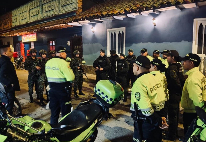 Nemocon refuerza su seguridad con operativos permanentes y presencia conjunta de Fuerza Publica