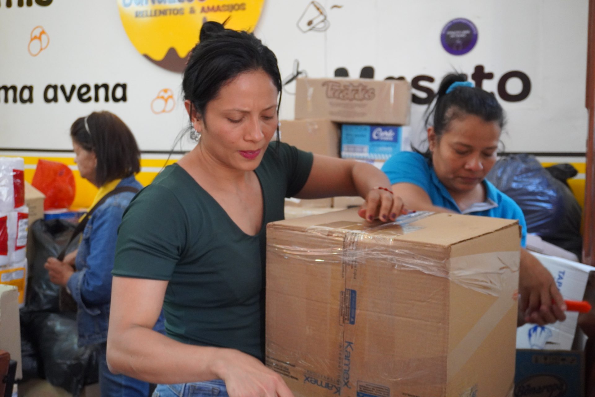Venezolanos y zipaquireños se unen para ayudar a las terremoto en Venezuela del terremoto en Venezuela 13