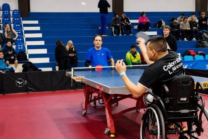De Nemocon a Argentina Leider representa a Colombia en prestigioso torneo internacional de tenis de mesa adaptado1