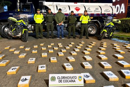 Incautan 370 kilos de cocaina ocultos en carrotanque en Fusagasuga cargamento estaria valorado en mas de 3.200 millones1