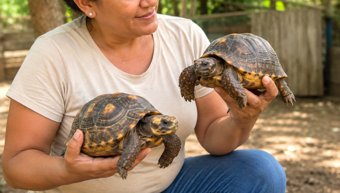 La decision de una mujer en Guaduas permitio rescatar 24 tortugas morrocoy y mas fauna silvestre