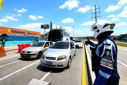 Más de 2,3 millones de vehículos circularán por Cundinamarca durante el puente festivo de San Pedro y San Pablo 29
