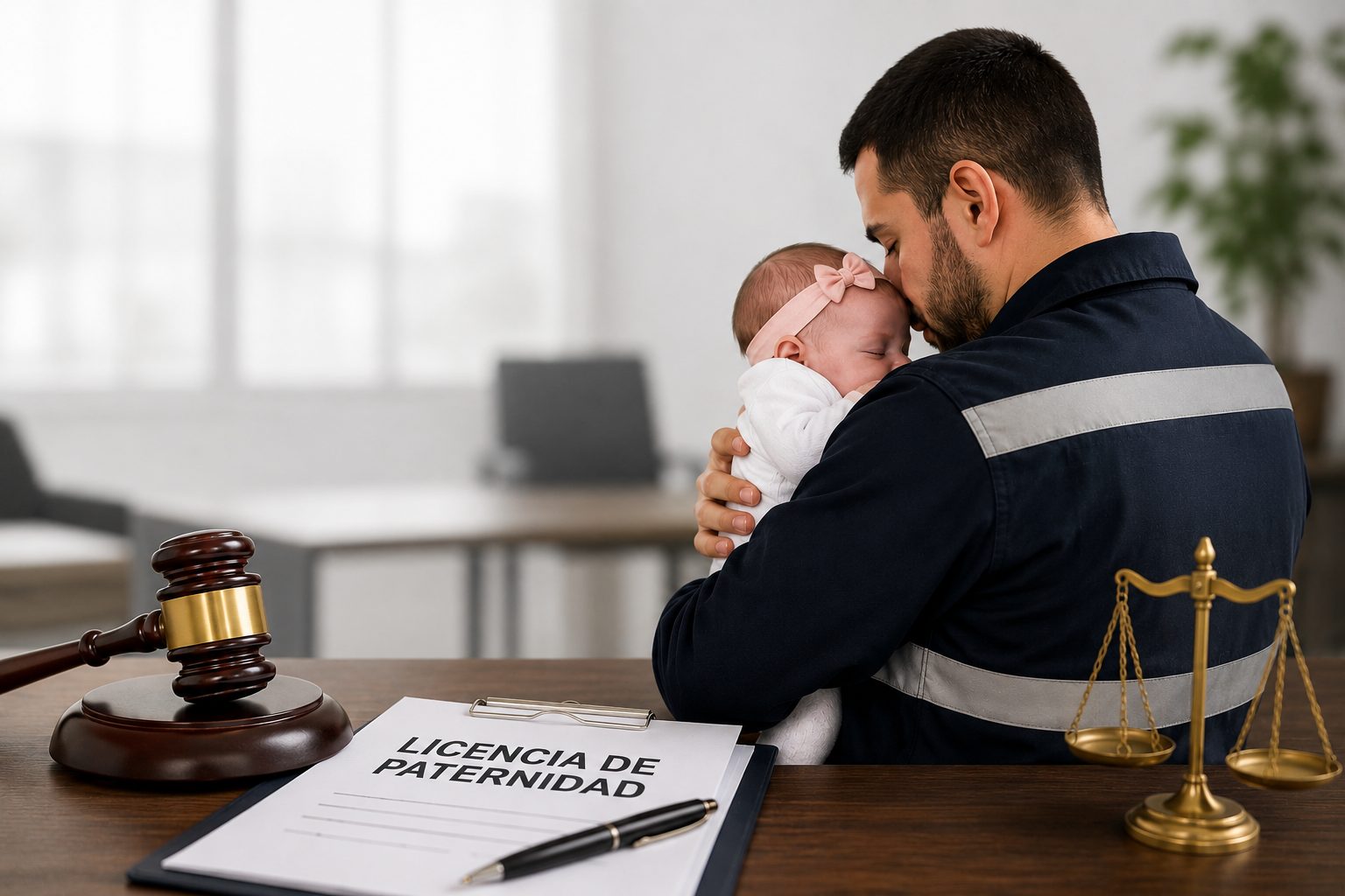 Trabajador despedido tras el nacimiento de su hija debera ser reintegrado Corte protege el fuero de paternidad