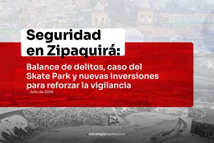 Seguridad en Zipaquirá: balance de delitos, caso del Skate Park y nuevas inversiones para reforzar la vigilancia 18