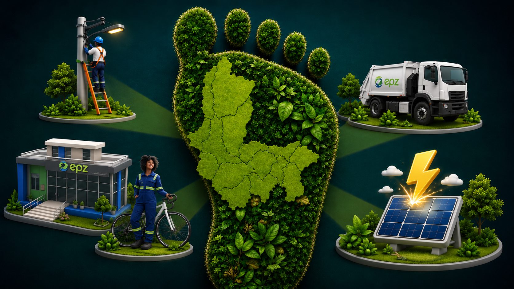 EPZ redujo en 23,1 % su huella de carbono con luminarias LED y nuevas prácticas ambientales 7