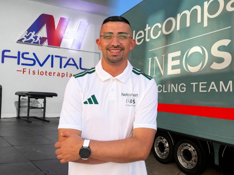 Andrés Hernández, líder de Fisvital en Zipaquirá, es el primer fisioterapeuta colombiano en el Tour de Francia 1 Andrés Hernández, líder de Fisvital en Zipaquirá, es el primer fisioterapeuta colombiano en el Tour de Francia