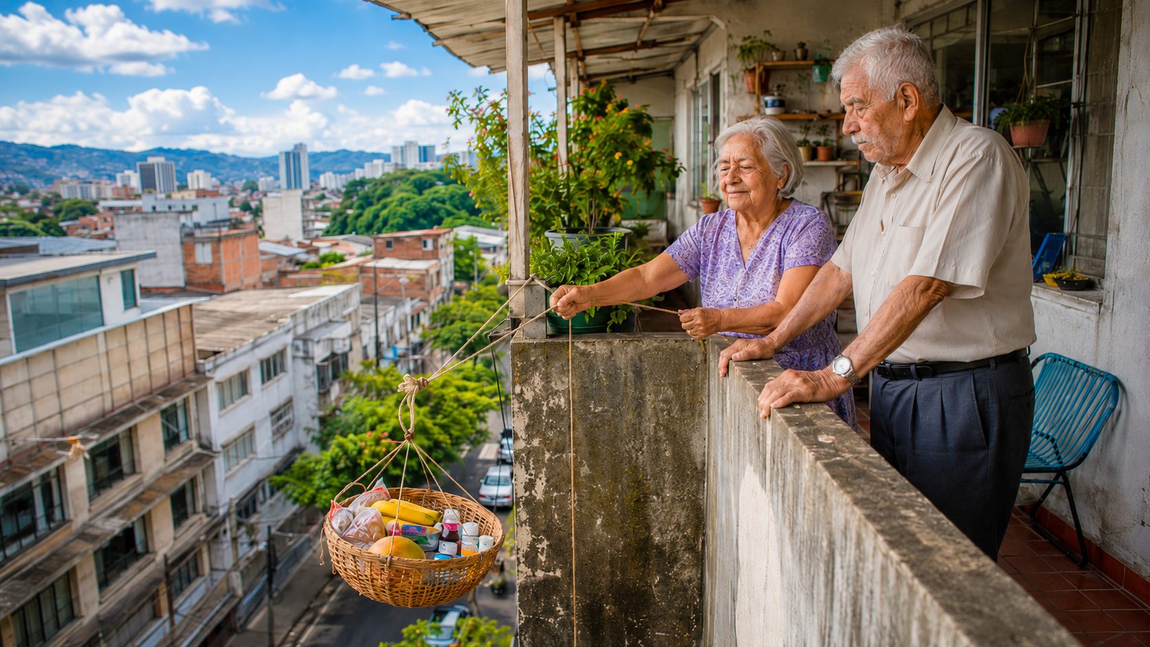 La pareja de adultos mayores del quinto piso que recuperó su acceso a la terraza tras un fallo de la Corte 14 La pareja de adultos mayores del quinto piso que recuperó su acceso a la terraza tras un fallo de la Corte 7