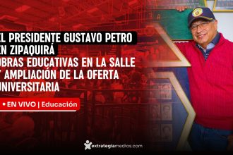 En vivo: Presidente Petro entrega nuevas aulas y anuncia refuerzo estructural en su antiguo colegio en Zipaquirá 18
