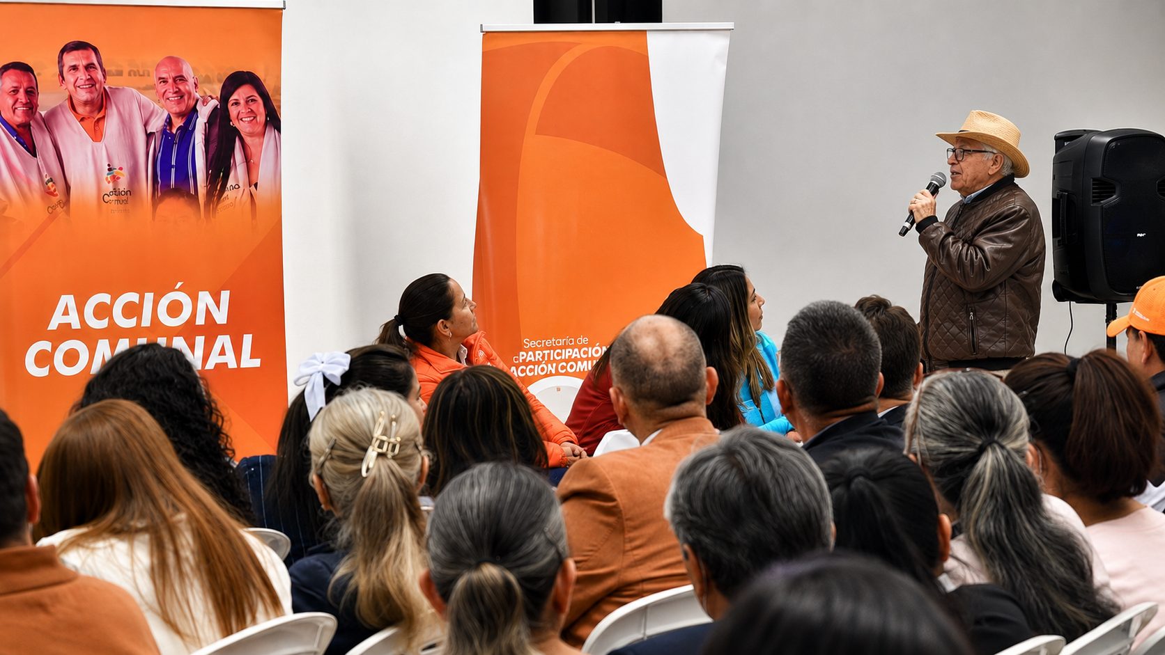 Más de 100 dignatarios comunales de Chía participaron en la posesión de organismos de Acción Comunal 12