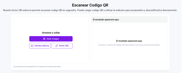 ¿Cómo leer códigos QR mientras se trabaja en un portátil o un ordenador de sobremesa? 2 ¿Cómo leer códigos QR mientras se trabaja en un portátil o un ordenador de sobremesa? 1