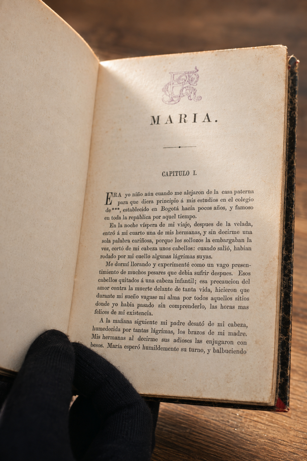 Un ejemplar original de la primera edición de ‘María’, de Jorge Isaacs, será exhibido este sábado en Zipaquirá 3