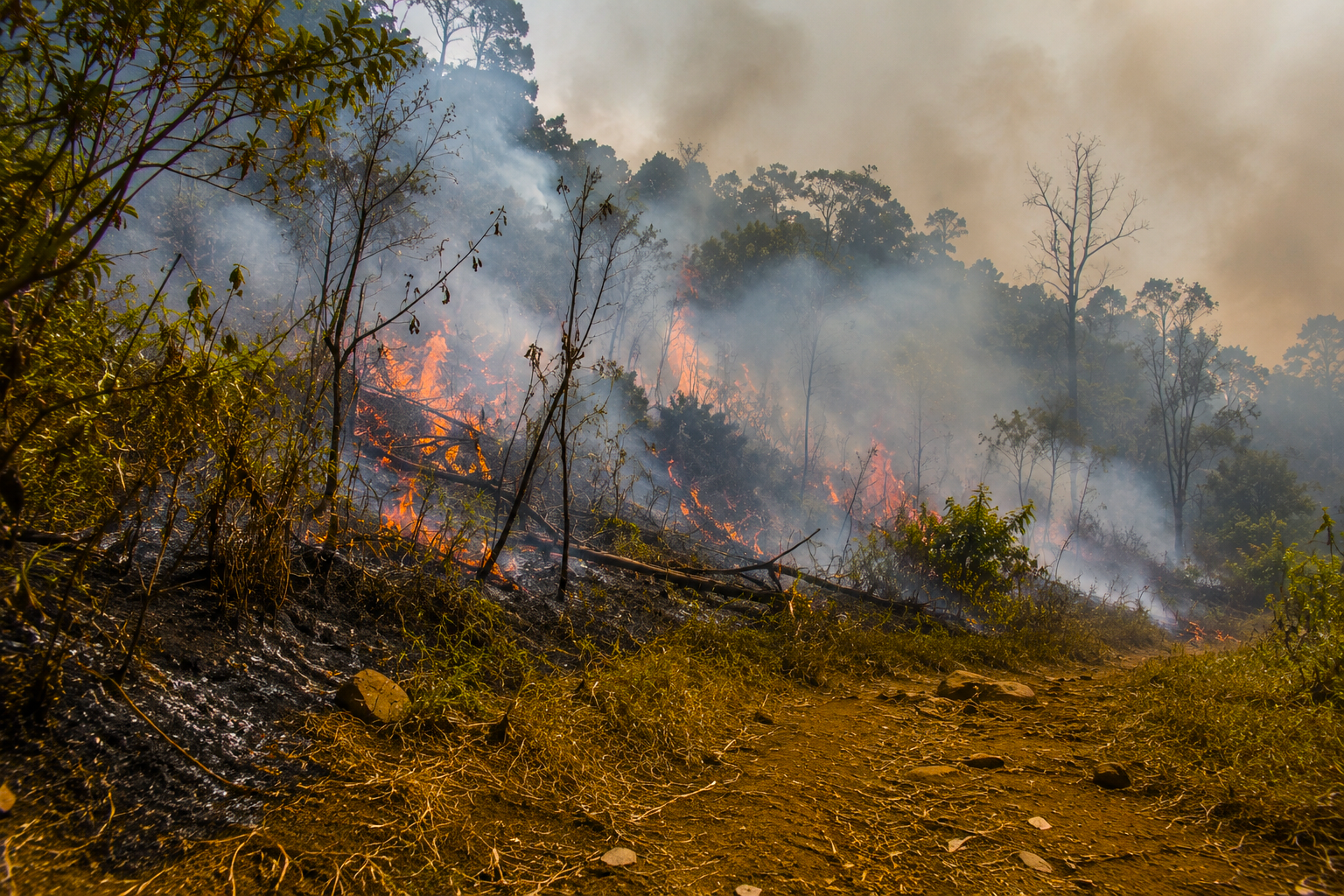 A la cárcel dos investigados por incendio forestal que habría afectado seis hectáreas en Dolores, Tolima 4