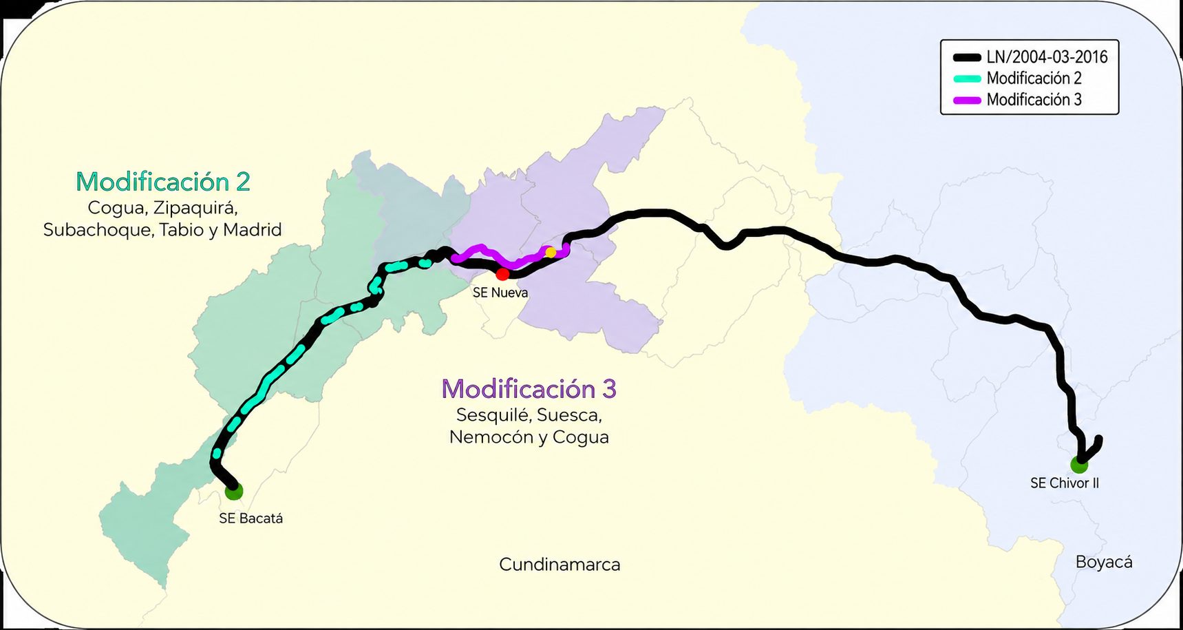 Cogua, Zipaquirá, Tabio y Subachoque: ANLA da vía libre al tramo definitivo del proyecto eléctrico Chivor II 2 Cogua, Zipaquirá, Tabio y Subachoque: ANLA da vía libre al tramo definitivo del proyecto eléctrico Chivor II 1