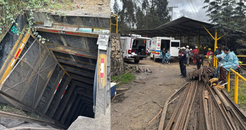 Mineros están atrapados tras explosión en mina de Cucunubá