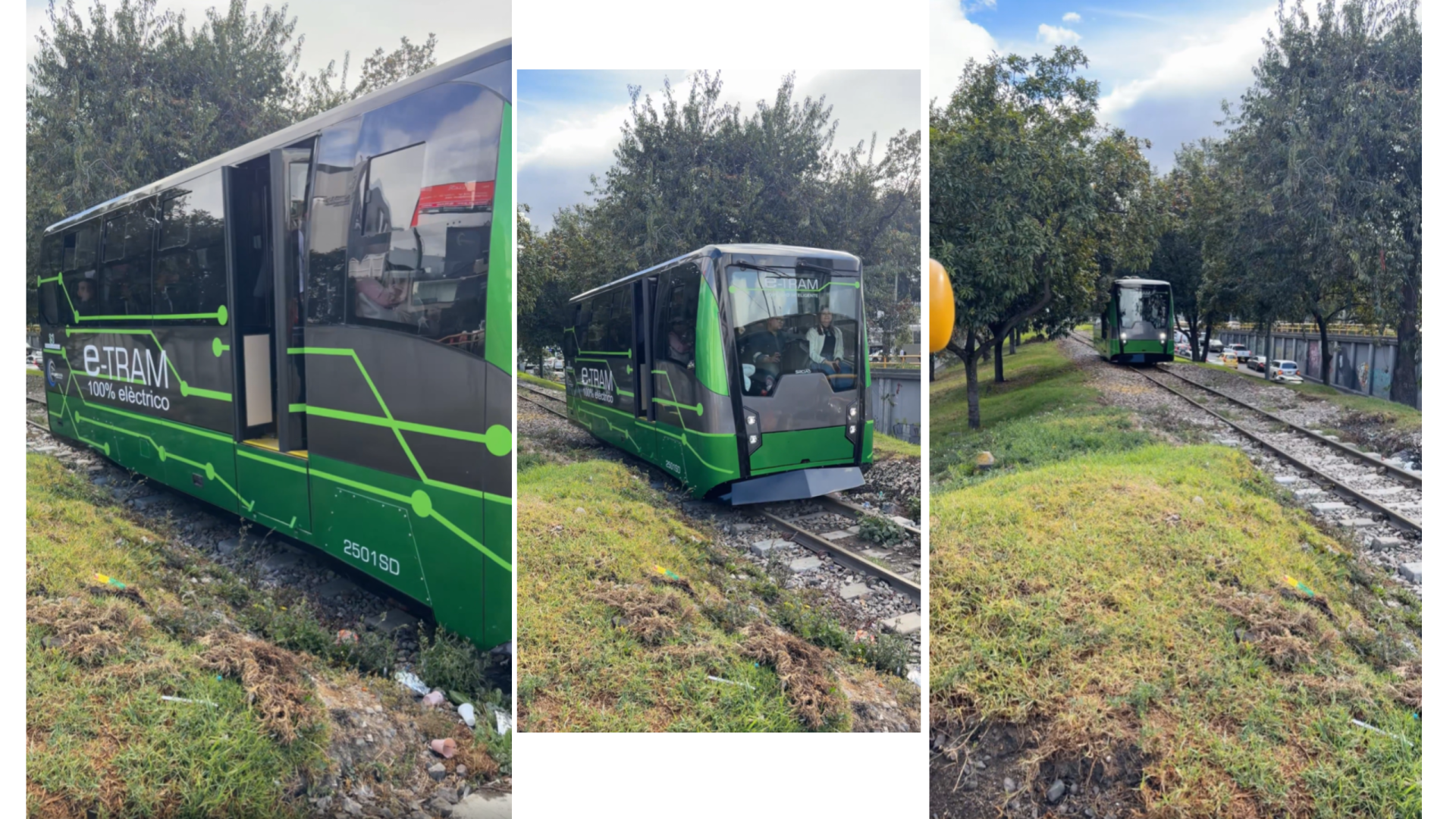 Se realizó la primera prueba piloto de un tren eléctrico en el corredor Bogotá-Zipaquirá, el mismo que usará el Regiotram del Norte 9 Se realizó la primera prueba piloto de un tren eléctrico en el corredor Bogotá-Zipaquirá, el mismo que usará el Regiotram del Norte 8