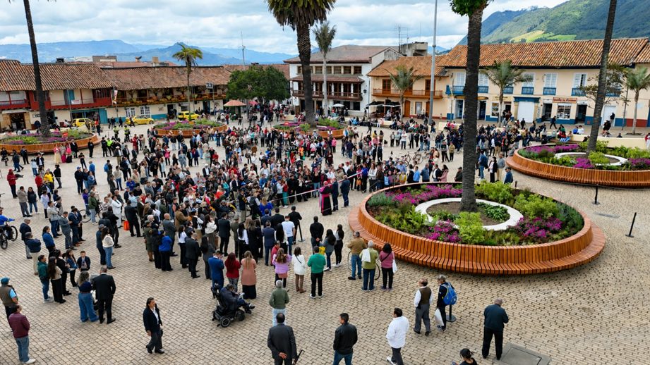 Zipaquirá honró a sus Mártires y presentó avances del Regiotram, vías y renovación urbana 4 Zipaquirá honró a sus Mártires y presentó avances del Regiotram, vías y renovación urbana 3