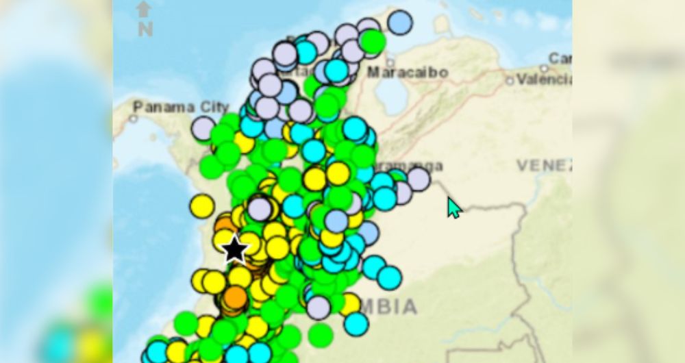 Sismo de magnitud 7,4 sacude Colombia durante la mañana de este lunes 10 de agosto 10