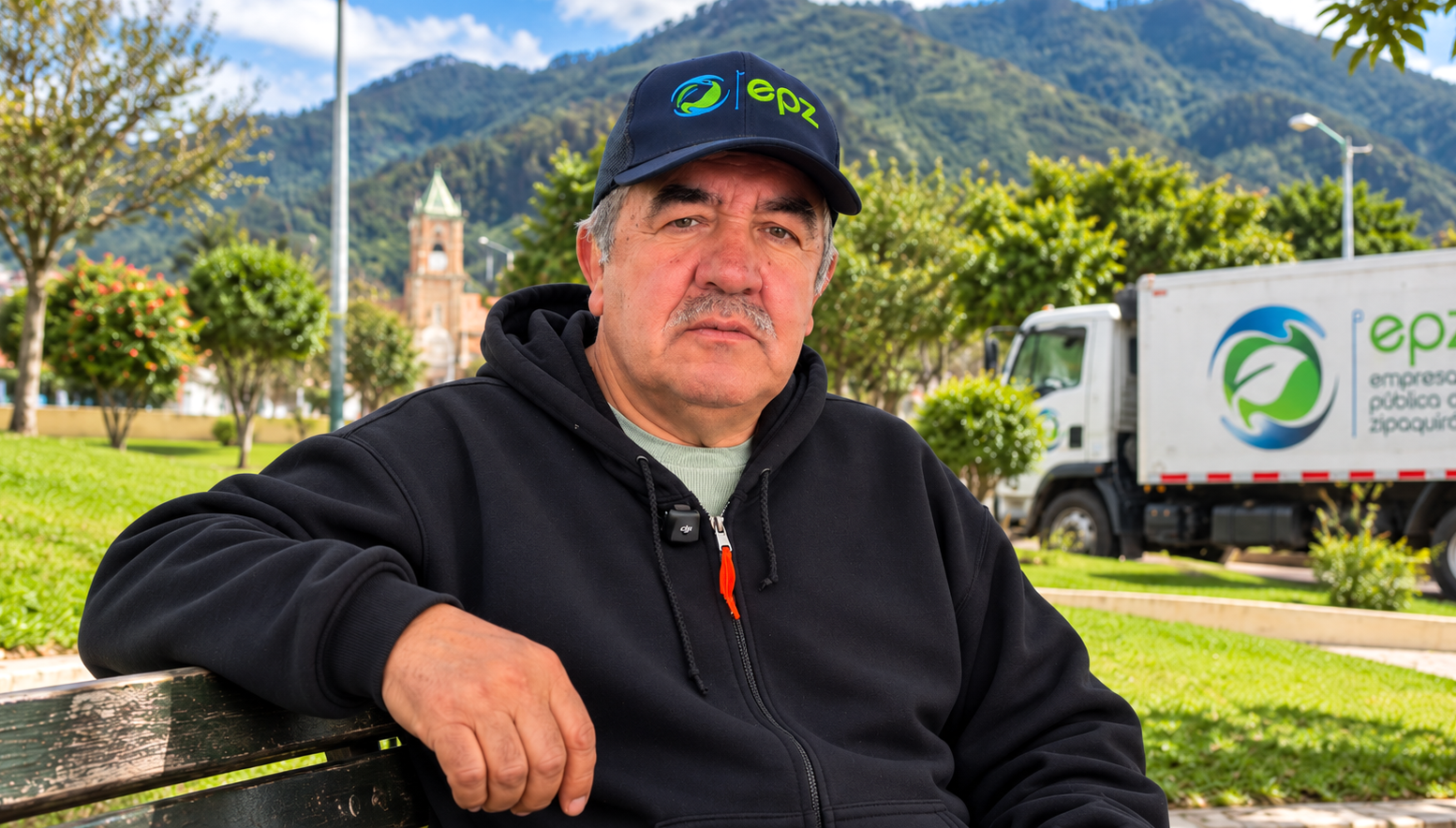 39 años entre calles, tuberías y recuerdos: la historia de Vidal Triviño en Empresas Públicas de Zipaquirá 10