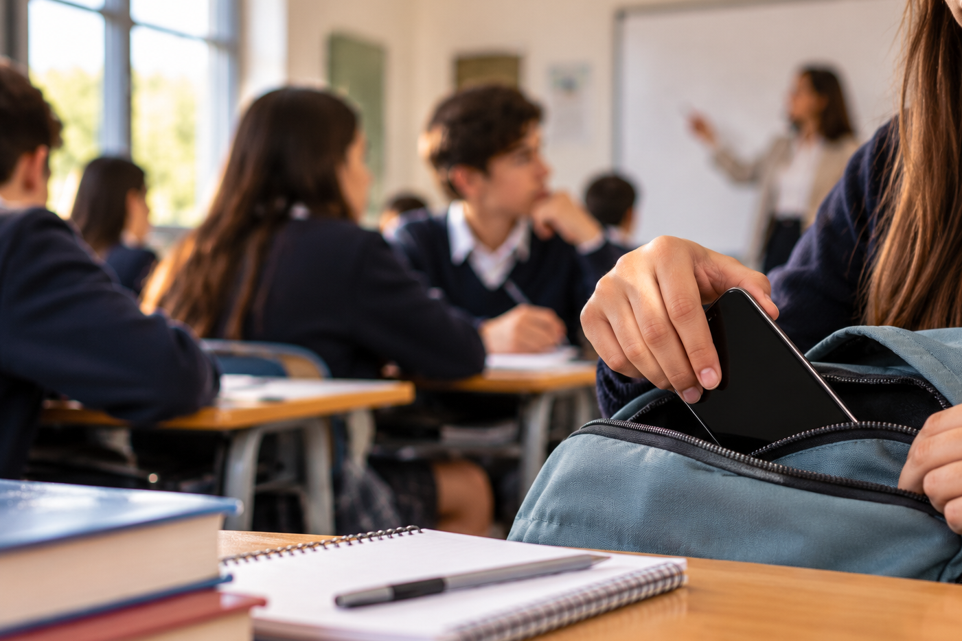 Bogotá restringe el uso de celulares en colegios: deberán permanecer guardados incluso en los descansos 6