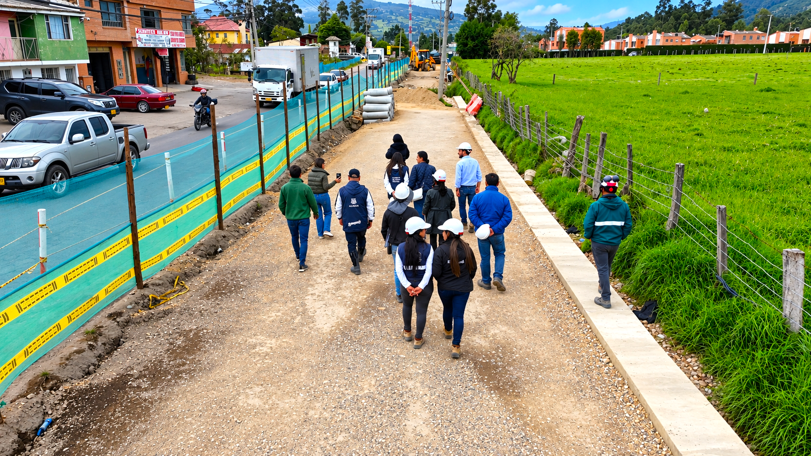 “Esto no puede seguir así”: alcalde de Zipaquirá cuestionó avance de ciclorruta hacia Barandillas y San Miguel 8