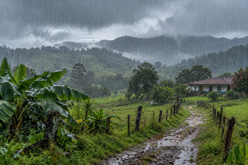 En pleno fenómeno de El Niño lluvias en Villeta, Bojacá, Facatativá y otros municipios de Cundinamarca