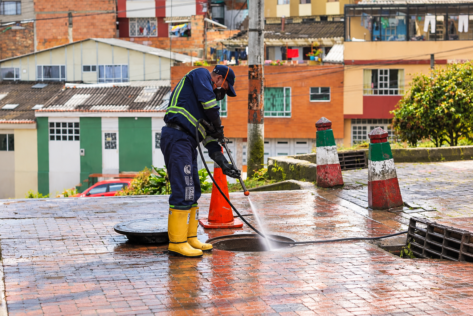 Más de 17.800 intervenciones bajo las calles de Zipaquirá: así preparan el alcantarillado para las lluvias 1