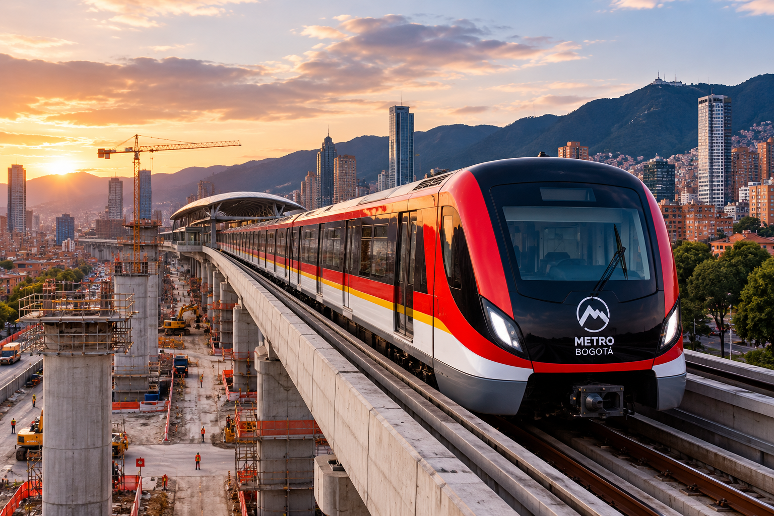 Metro de Bogotá: retrasos en estaciones y vías ponen en riesgo el cronograma de la obra, según la Contraloría 14 Metro de Bogotá: retrasos en estaciones y vías ponen en riesgo el cronograma de la obra, según la Contraloría 9