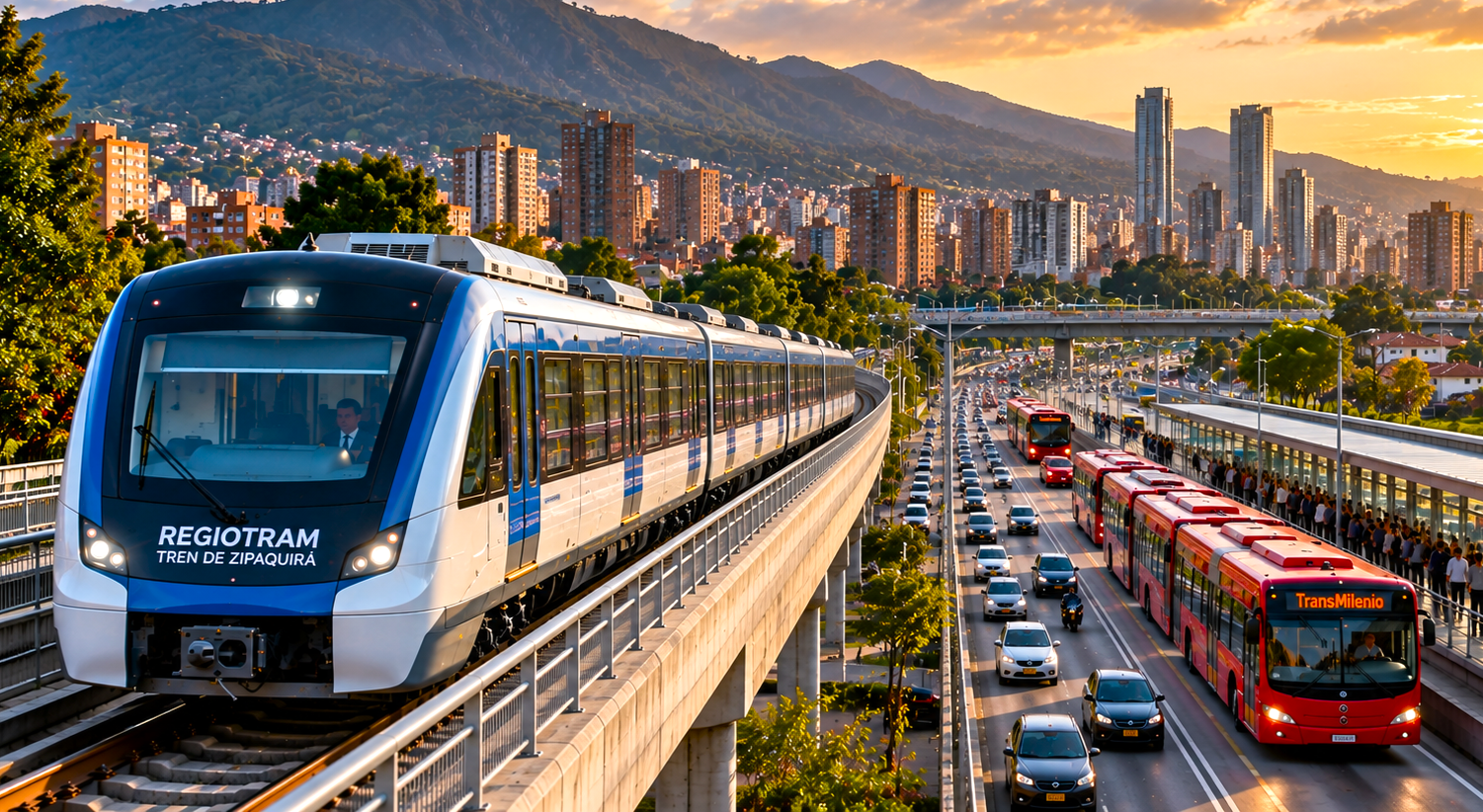 RegioTram, Metro y nuevas vías para Cundinamarca: millonarios proyectos dependen de recursos del Gobierno Nacional 6