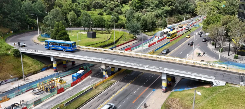 Bogotá inicia el desmonte del puente vehicular de la calle 100 con carrera Séptima para dar paso a una estructura de cuatro carriles