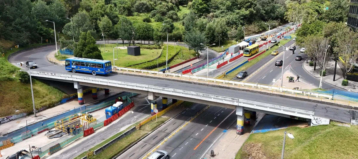 Bogotá inicia el desmonte del puente vehicular de la calle 100 con carrera Séptima para dar paso a una estructura de cuatro carriles 1 Bogotá inicia el desmonte del puente vehicular de la calle 100 con carrera Séptima para dar paso a una estructura de cuatro carriles