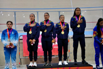 Mariana Pajón gana oro en la velocidad por equipos de pista y Colombia supera las 100 medallas en los Juegos Suramericanos 12