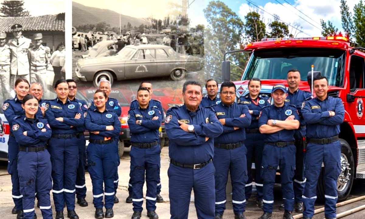 Bomberos de Chía: 54 años de una historia que comenzó en un garaje y se convirtió en símbolo de servicio y solidaridad