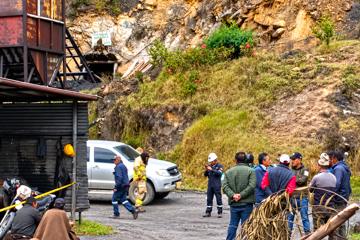 Continúan las labores de rescate en mina de Cucunubá: tras 72 horas de trabajo