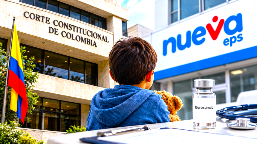 Corte ordena a Nueva EPS garantizar tratamiento integral a niño con enfermedad huérfana 1 Corte ordena a Nueva EPS garantizar tratamiento integral a niño con enfermedad huérfana