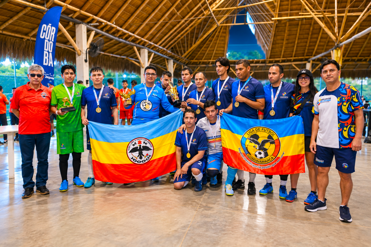 Cundinamarca es tricampeón nacional de fútbol sonoro: ganó siete partidos y ahora representará a Colombia en México 1 Cundinamarca es tricampeón nacional de fútbol sonoro: ganó siete partidos y ahora representará a Colombia en México