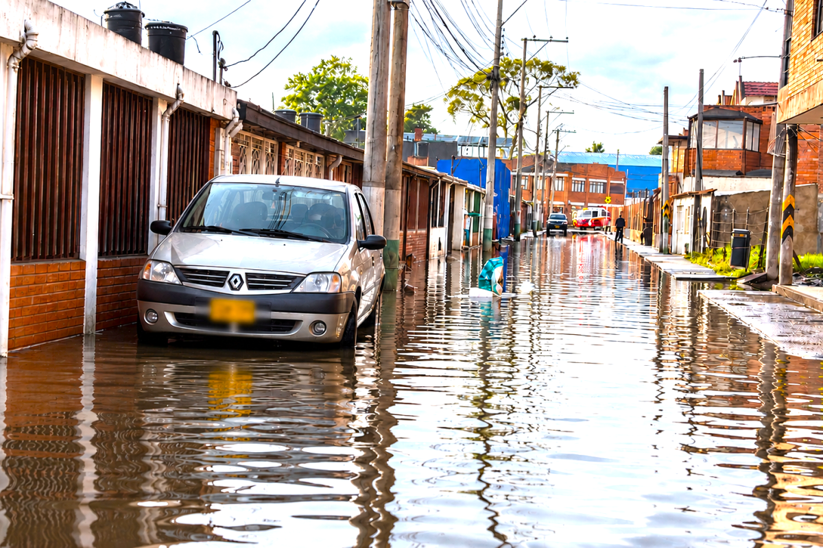 Fuertes lluvias en Cundinamarca: inundaciones en Mosquera, Cucunubá y Soacha dejan familias afectadas y vías anegadas