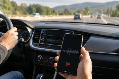 Cómo limpiar una grabación hecha dentro de un auto: motor, carretera y radio de fondo 2