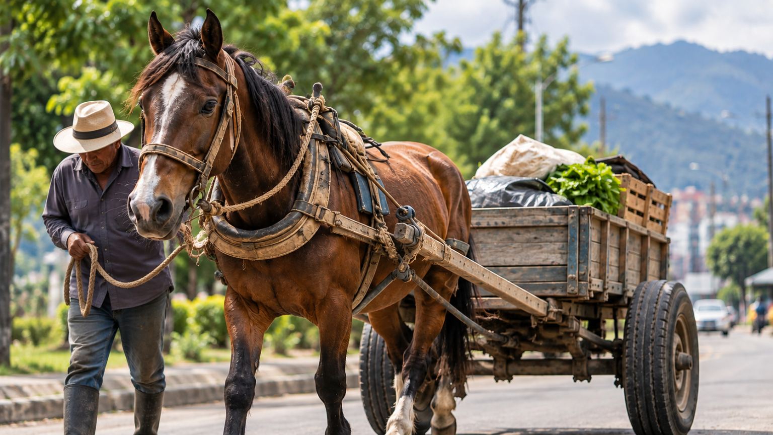Ley 2138: verifican avances en la sustitución de vehículos de tracción animal en Colombia