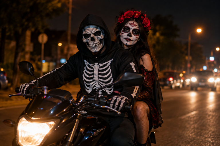 En Cundinamarca: Madrid y Soacha, prohíben el parrillero en moto en la noche de Halloween
