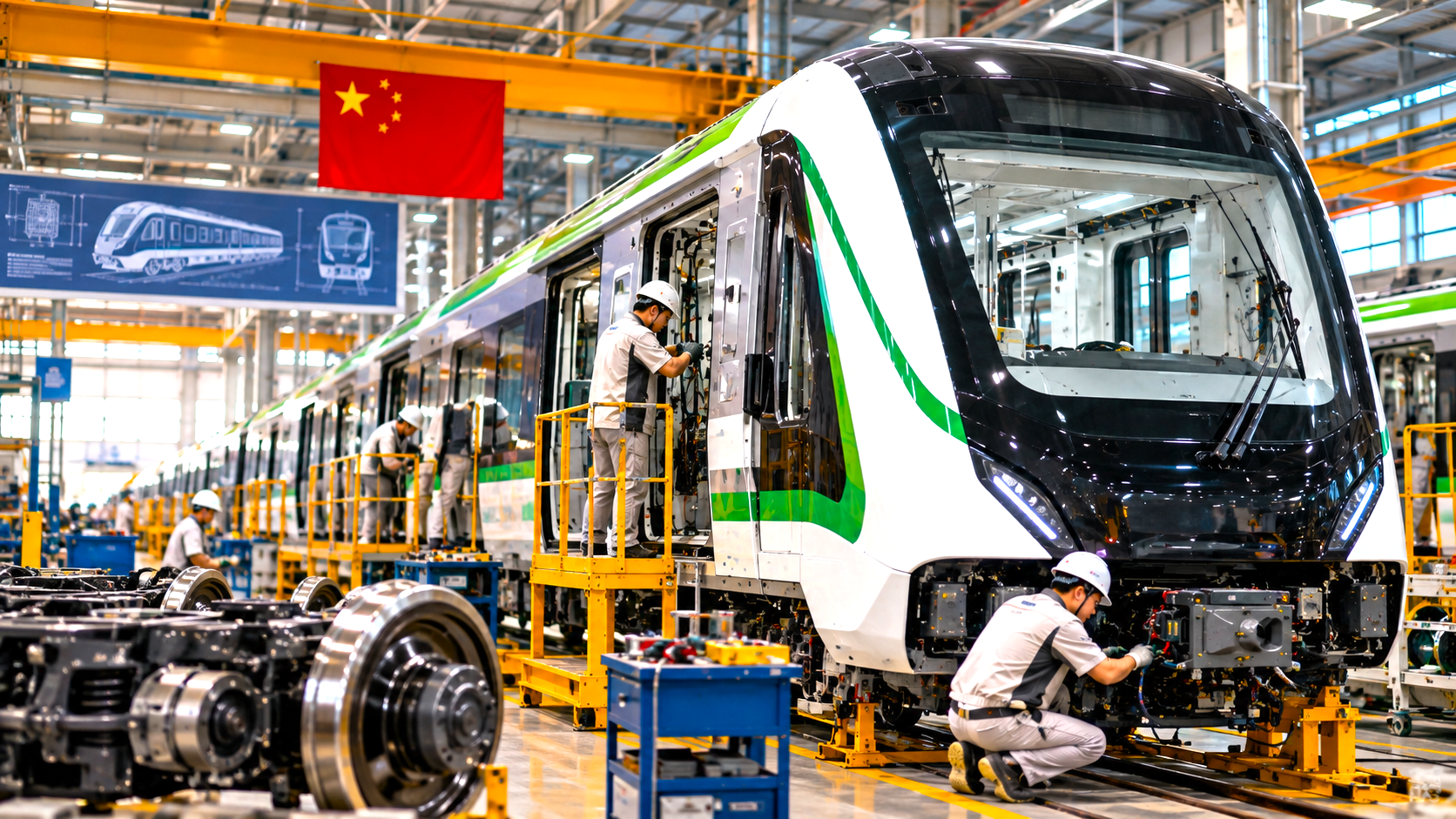 RegioTram de Occidente: avanza en China la fabricación de los 16 trenes eléctricos que conectarán Facatativá-Bogotá 7