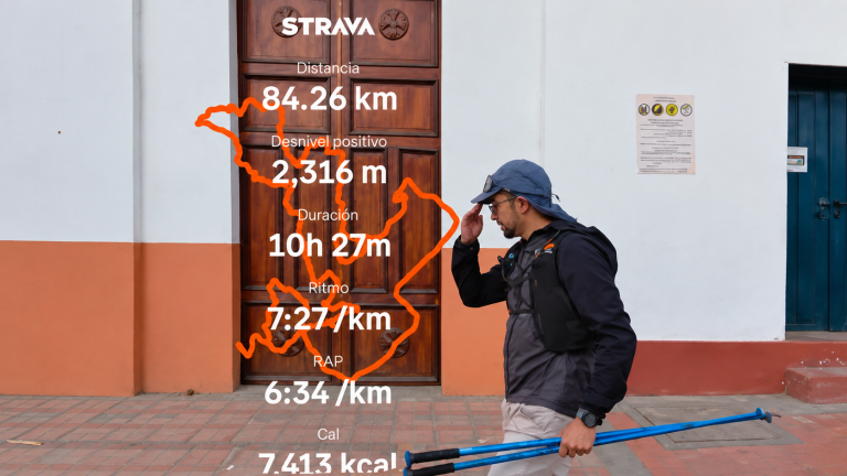 Un ultramaratonista de Cogua corrió por todas las veredas del municipio y completó 84,26 kilómetros