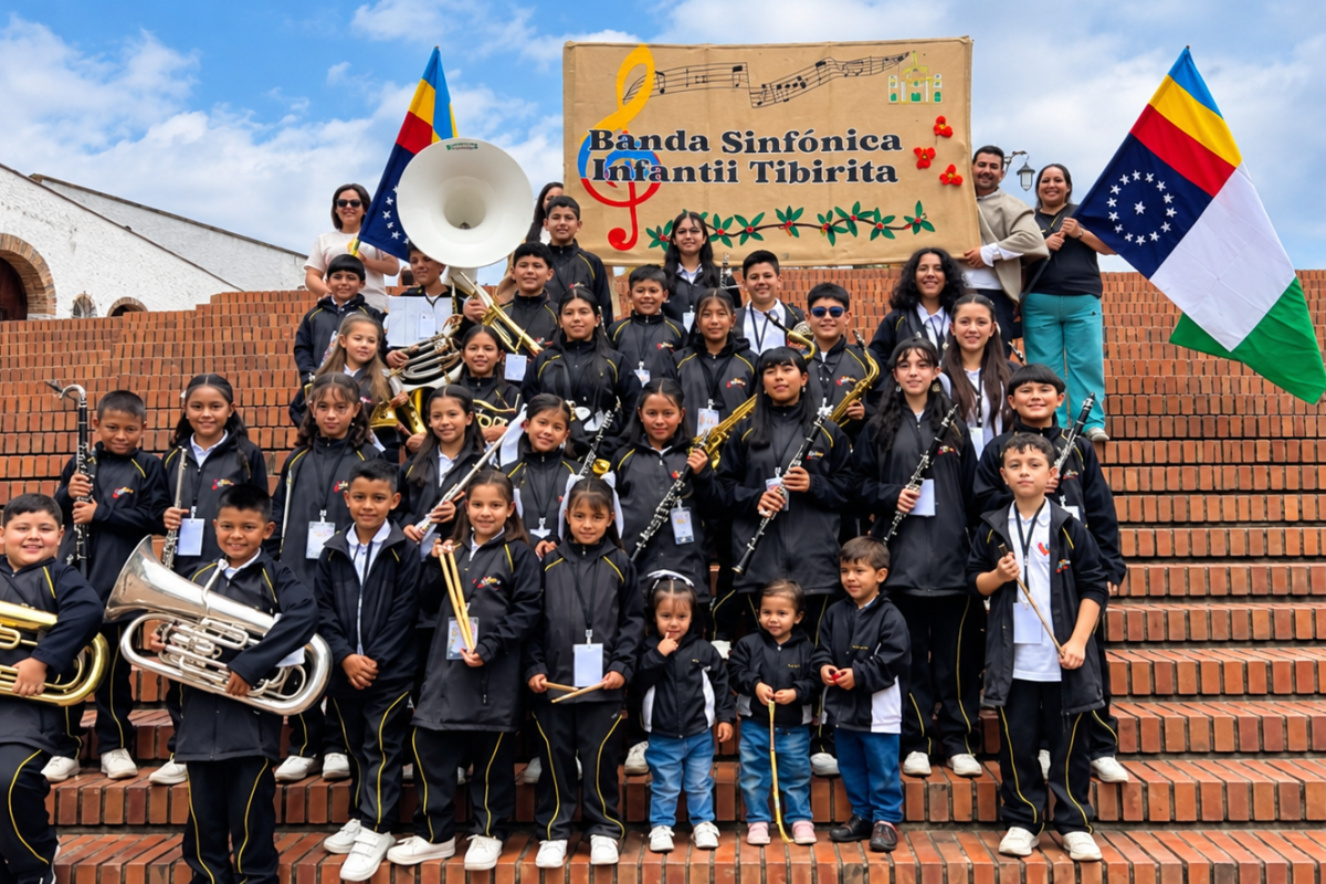 Tibirita y Cogua se llevaron los primeros puestos del Concurso Nacional de Bandas Infantiles en Guatavita